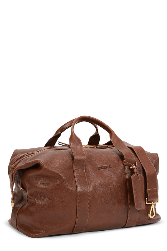 Weekender Leather Duffle Brown
