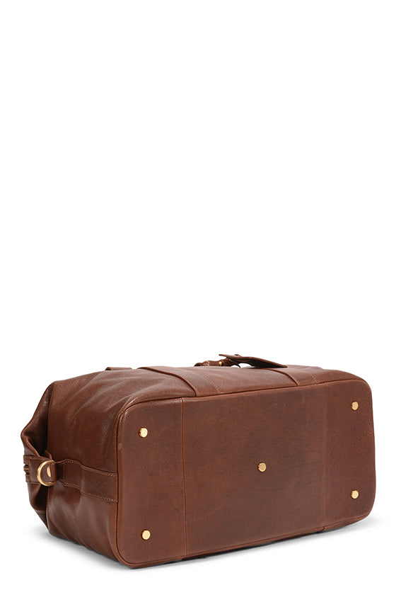 Weekender Leather Duffle Brown