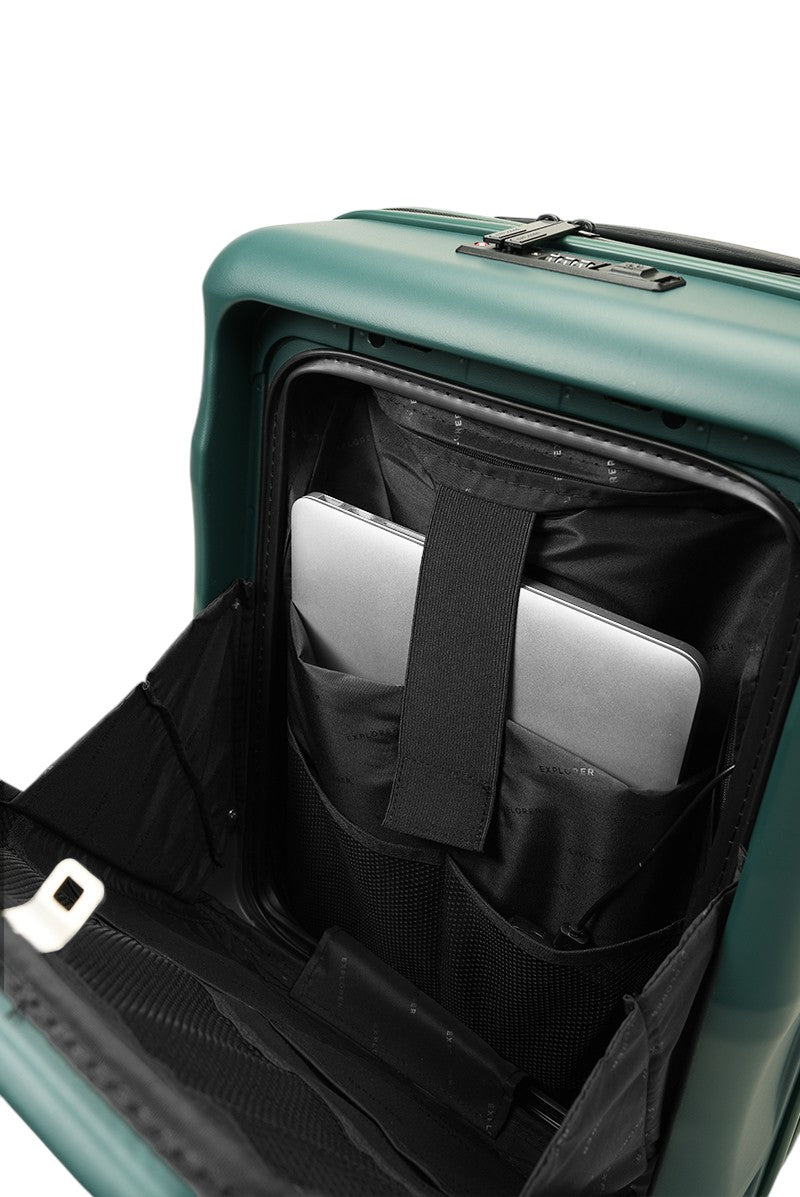 Luna-Air Front Access Carry-On Forest Green