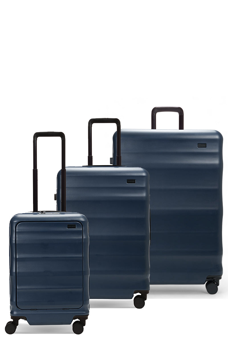 Luna-Air Front Access Set of 3 Navy