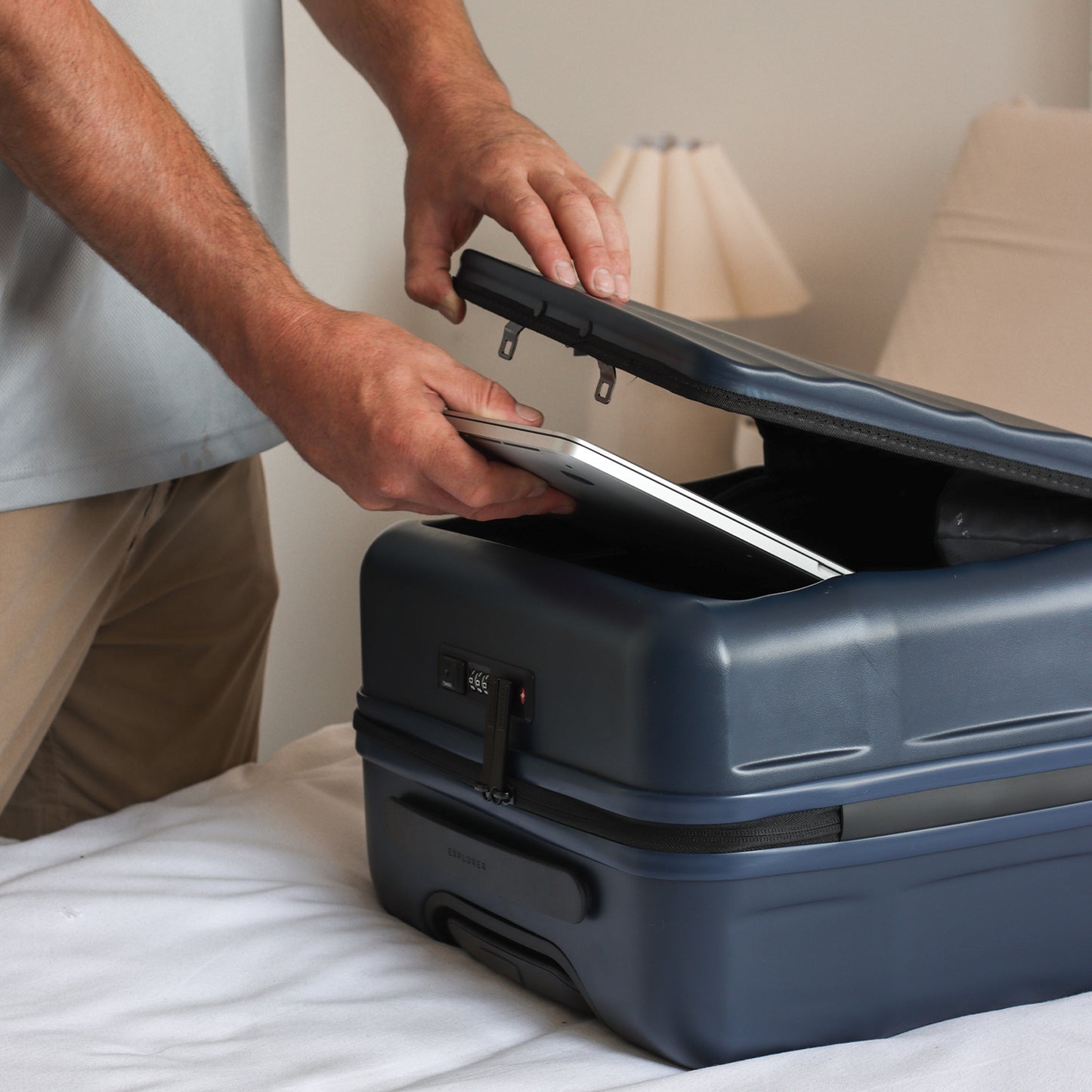 Luna-Air Front Access Carry-On Navy