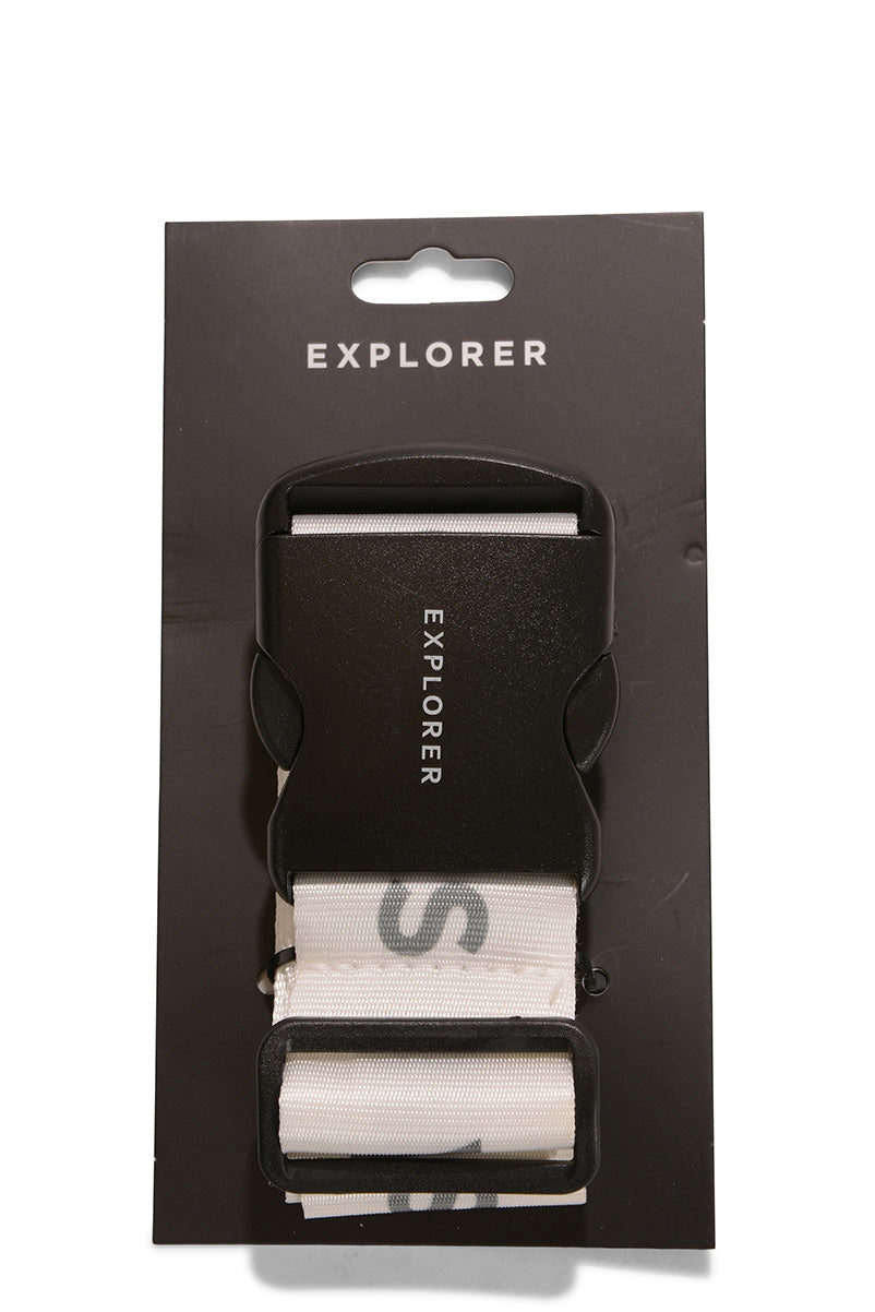 Luggage Strap White