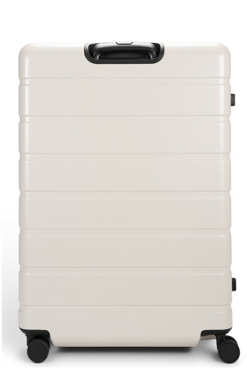 Arlo Pro Top Open Large Checked Oat