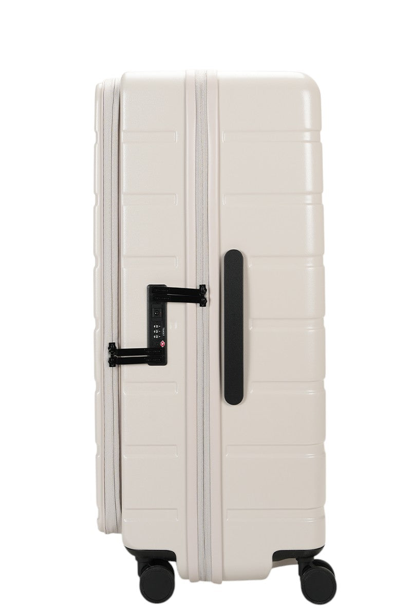 Arlo Pro Top Open Large Checked Oat