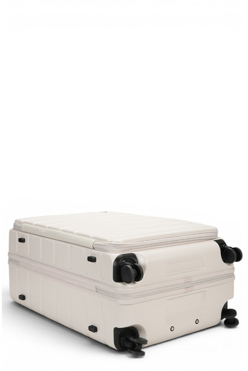Arlo Pro Top Open Large Checked Oat