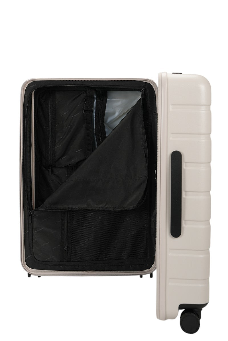Arlo Pro Top Open Medium Checked Oat