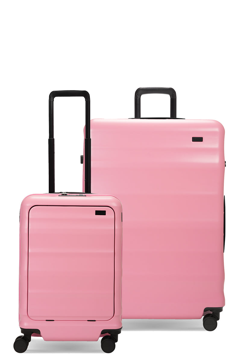Luna-Air Front Access Carry-On & Large Set Candy Pink
