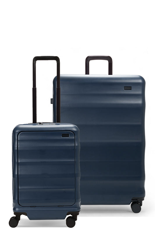 Luna-Air Front Access Carry-On & Large Set Navy