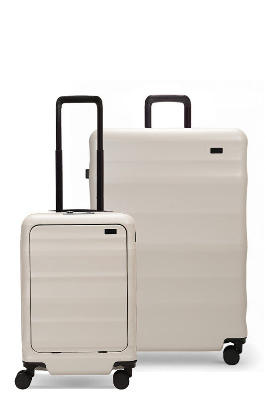 Luna-Air Front Access Carry-On & Large Set Oat