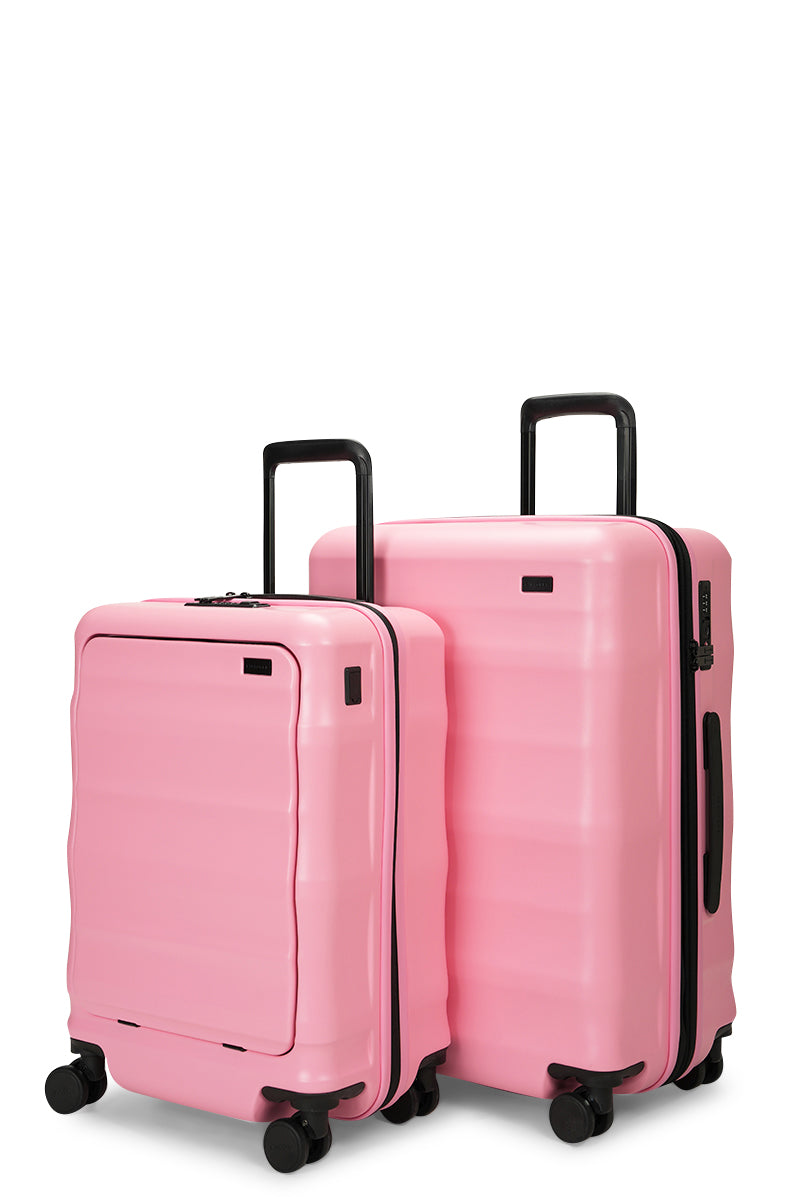 Luna-Air Front Access Carry-On & Medium Set Candy Pink