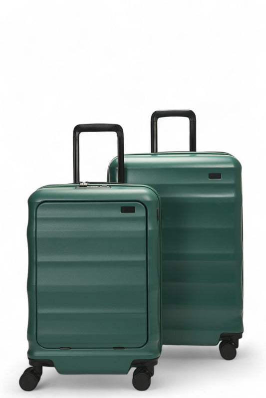 Luna-Air Front Access Carry-On & Medium Set Forest Green