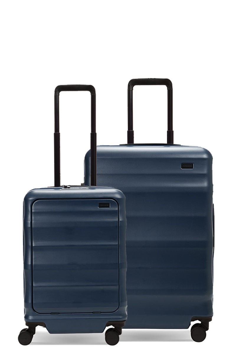 Luna-Air Front Access Carry-On & Medium Set Navy