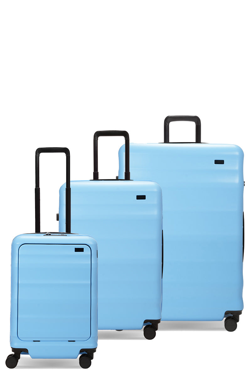 Luna-Air Front Access Set of 3 Sky Blue