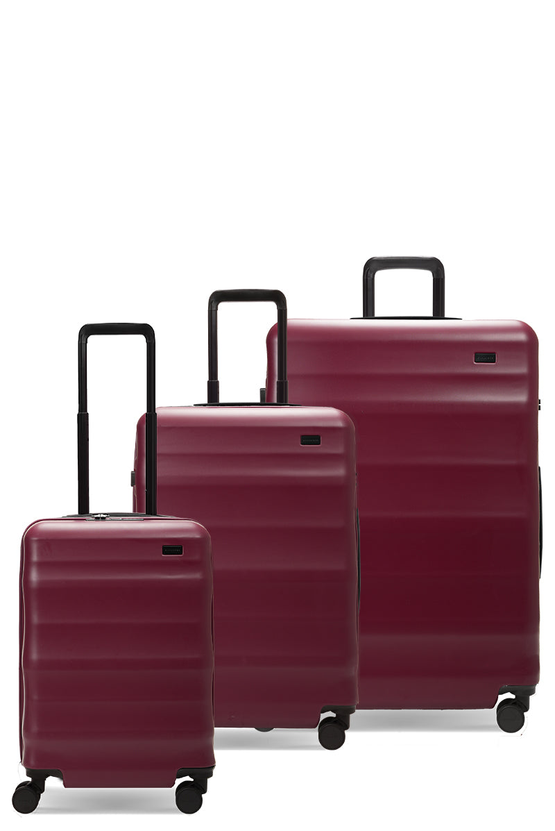 Luna-Air Set of 3 Merlot