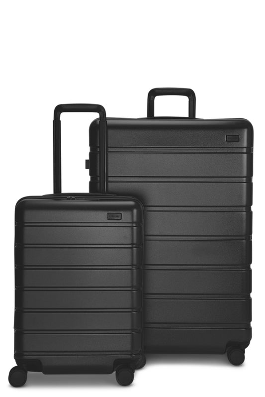 Explorer Arlo Pro Carry On & Large Luggage Set Black