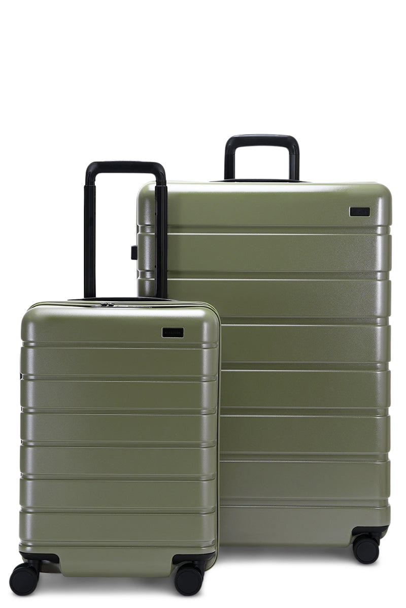 Explorer Arlo Pro Carry-On & Large Luggage Set Evergreen